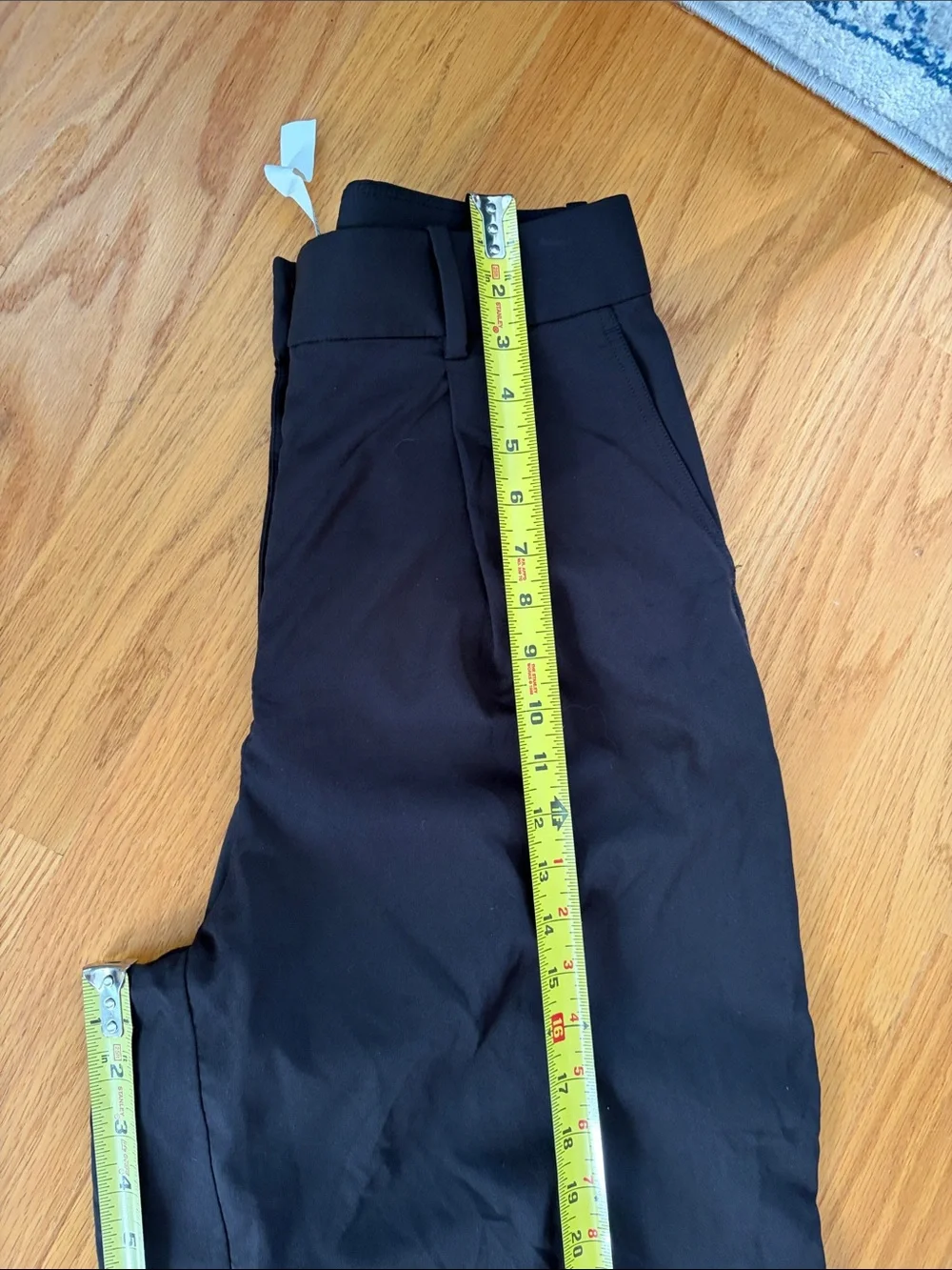 Lululemon Pleat-Front High-Rise Trouser *Regular in Black size 6 LW5GQ3S
